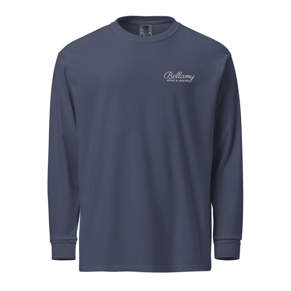 Embroidered Bellamy Long-Sleeve Comfort Colors TShirt